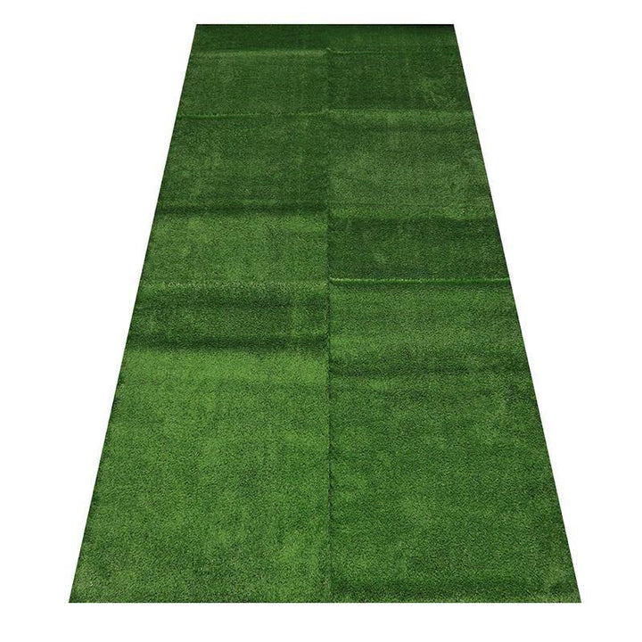 15mm Artificial Grass Mat Lawn Synthetic Green Yard Garden In/Outdoor - MRSLM