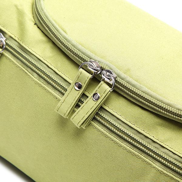 Oxford Portable Zipper Hanging Travel Bags Outdoor Capacity Toiletries Storage Case - MRSLM