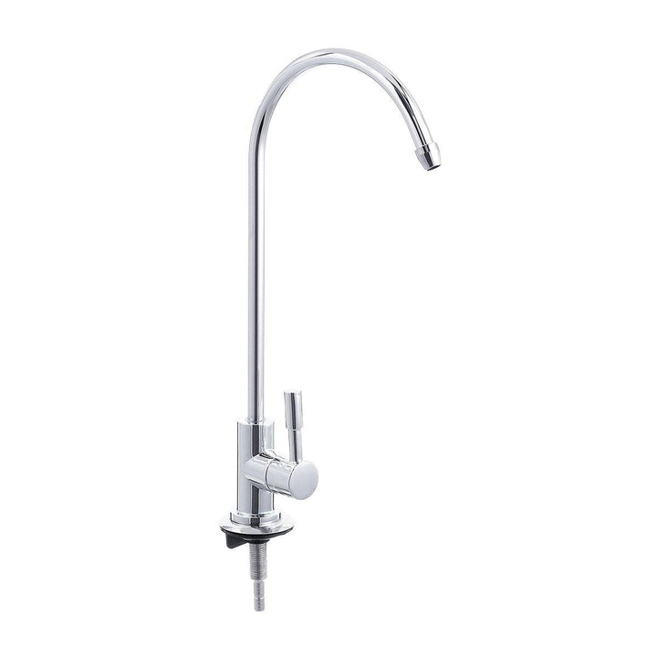 1/4 Inch Chrome Drinking RO Water Filter Faucet Finish Reverse Osmosis Sink Kitchen - MRSLM