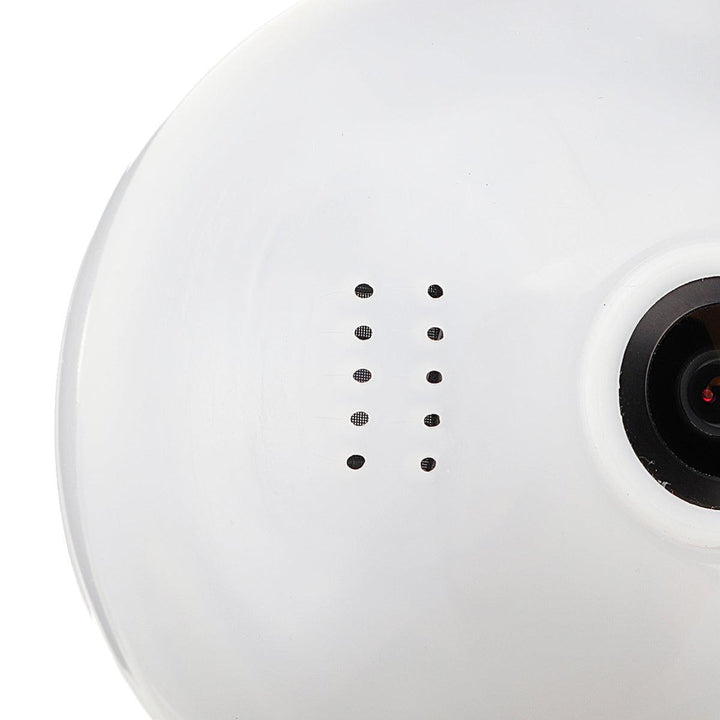 1080P Wifi Bulb Remote Cam Wireless IP Camera Infrared 360-degree Bulb Panoramic Camera - MRSLM