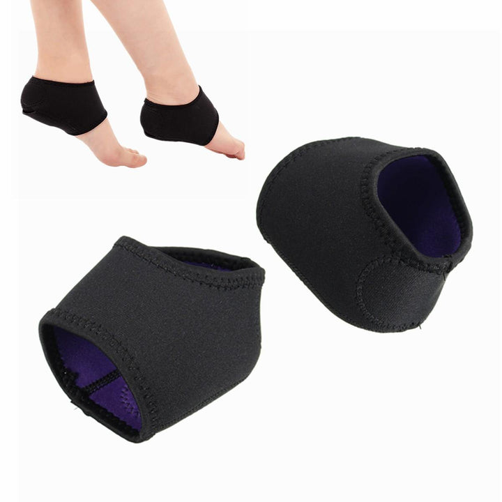 1 Pair Plantar Fasciitis Therapy Wrap Arch Support Pain Relieve Foot Heel Ankle Pad - MRSLM