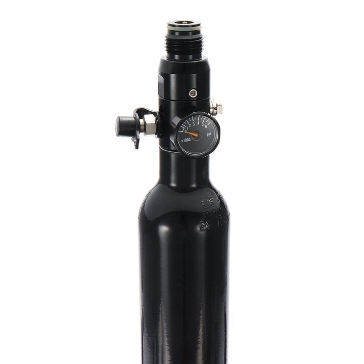 0.38L Liter Aluminum Tank Air Bottle With 4500 PSI Regulator For Paintball PCP - MRSLM