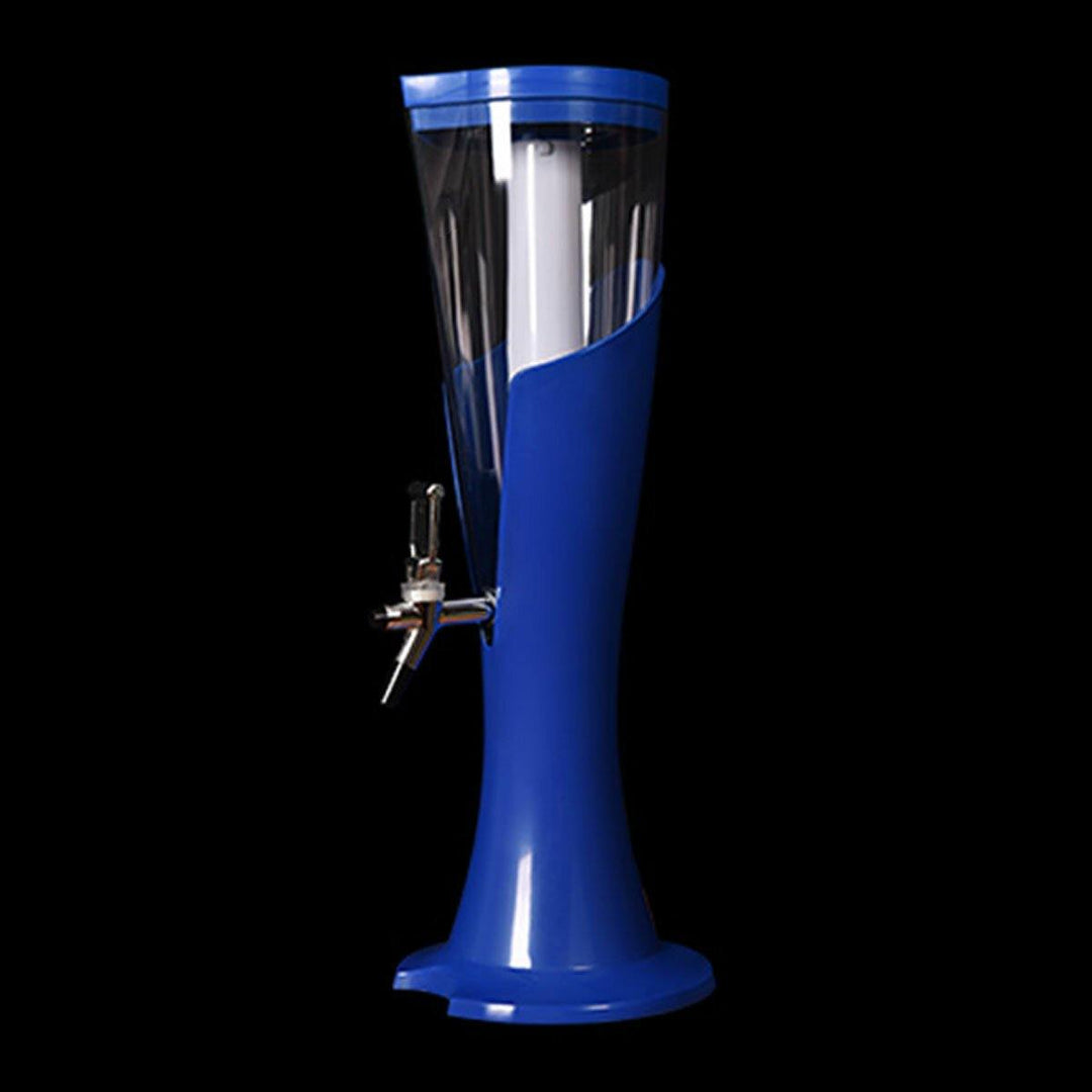 1.5 L Cold Draft Drink Tower Beverage Dispenser Container Pourer Bar - MRSLM