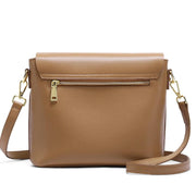 british style cowhide shoulder bag, view 5 - MRSLM
