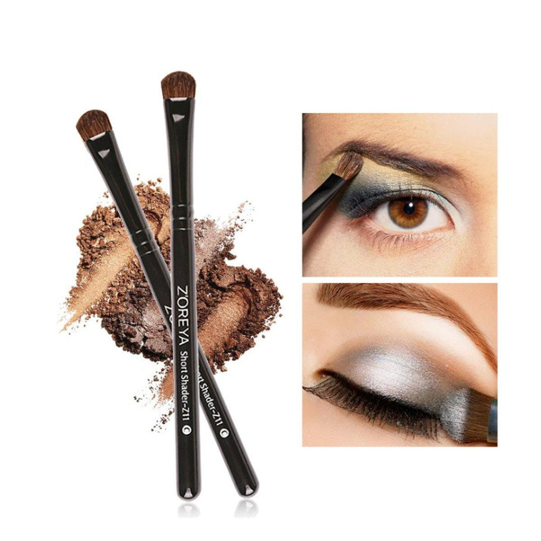 Black Natural Hair Dual-purpose Eyelash Curling Eyelash Roll Makeup Brushes Tool - MRSLM