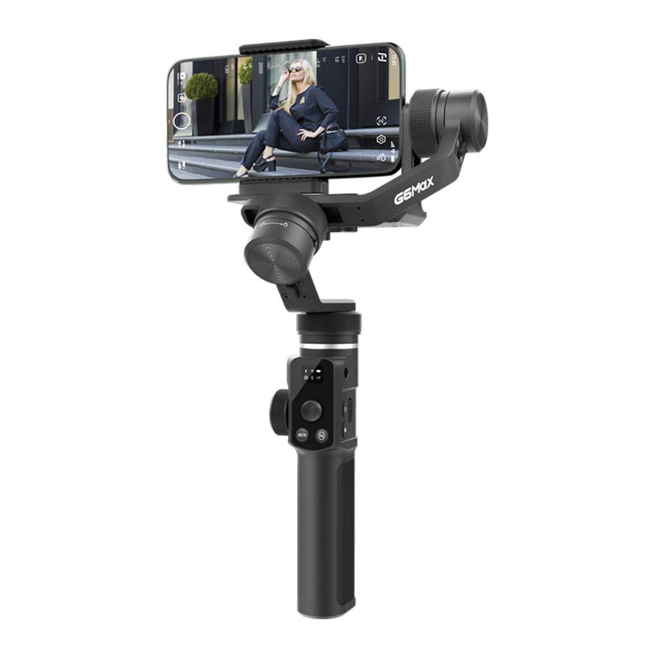G6 Max Handheld Gimbal Stabilizer for Mirrorless Camera Pocket Action Sport Camera for GoPro Hero/8/7/6/5 for Smartphone Waterproof Dustproof Stabilizer - MRSLM