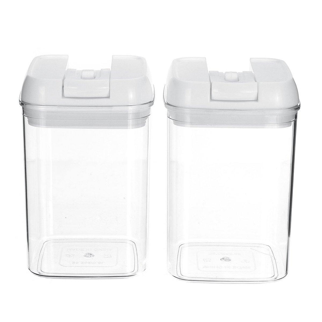 Food Containers Plastic Storage Kitchen Tank Airtight 7Pcs - MRSLM