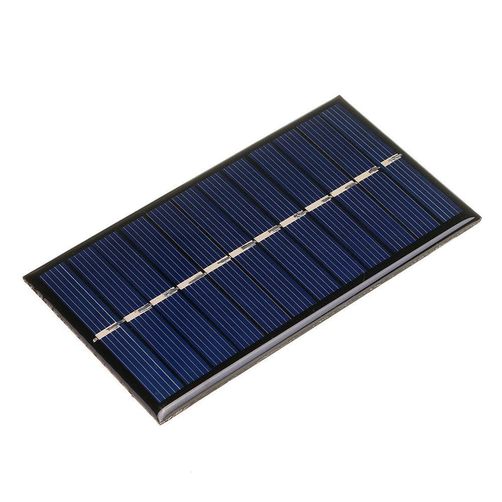 5pcs 6V 1W 60*110mm Polycrystalline Mini Solar Panel Epoxy Board for DIY Learning - MRSLM