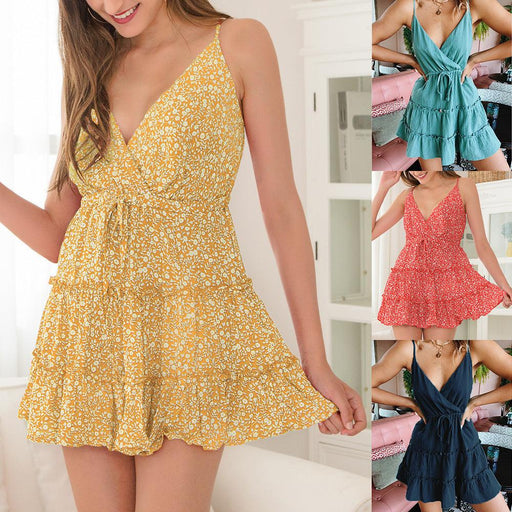 floral sling dress - MRSLM