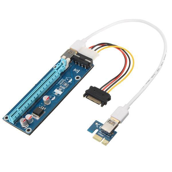 0.6m USB 3.0 PCI-E 1x to 16x Graphics Card Extended Cable Card Adapter - MRSLM