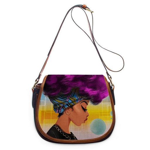 printed PU shell messenger bag, view 11 - MRSLM