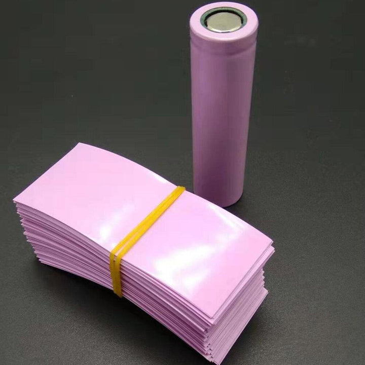 30mm 18650 Lithium Battery Heat Shrink Tube Li-ion Wrap Cover Skin PVC Shrinkable Tubing Film Sleeves Insulation Sheath - MRSLM