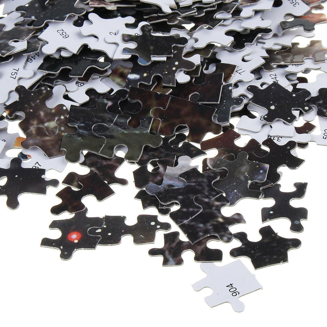 Jigsaw Puzzle 1000 Pieces World Planets DIY Puzzle Kids Adult Toys Home Decor - MRSLM