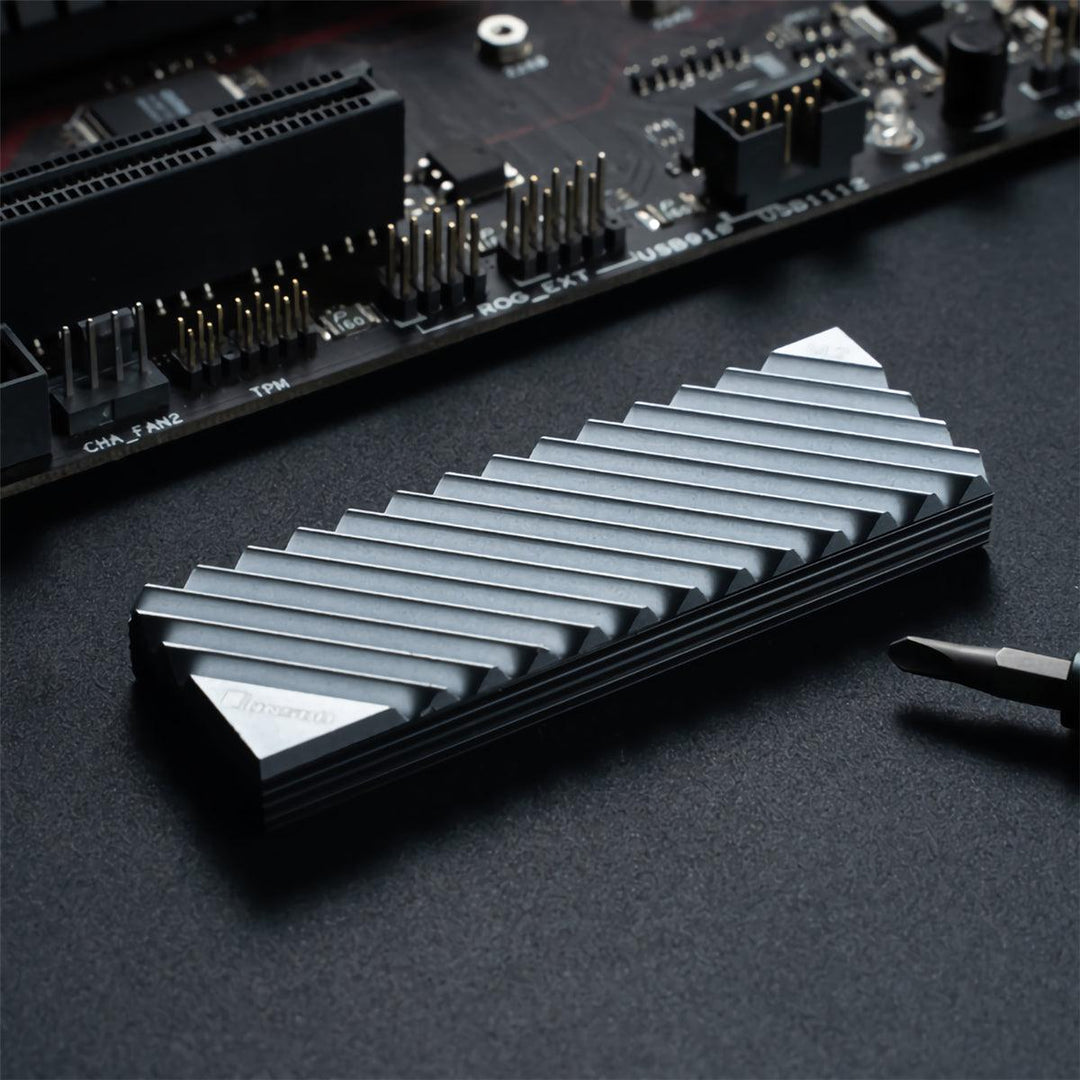 Jonsbo M2-3 M.2 2280 SSD Hard Disk Aluminum Heat Sink with Thermal Pad for Desktop PC Computer Cooling System Accessories - MRSLM