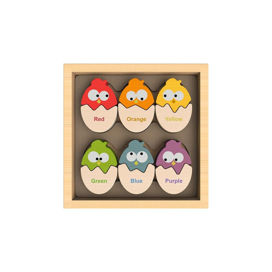 Color 'N Eggs Bilingual Matching Puzzle - MRSLM