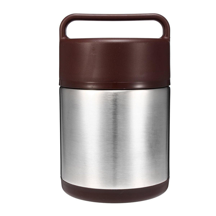 1.6L/1.8L/2L Vacuum Insulated Lunch Box Stainless Steel Jar Hot Cold Thermos Food Container - MRSLM