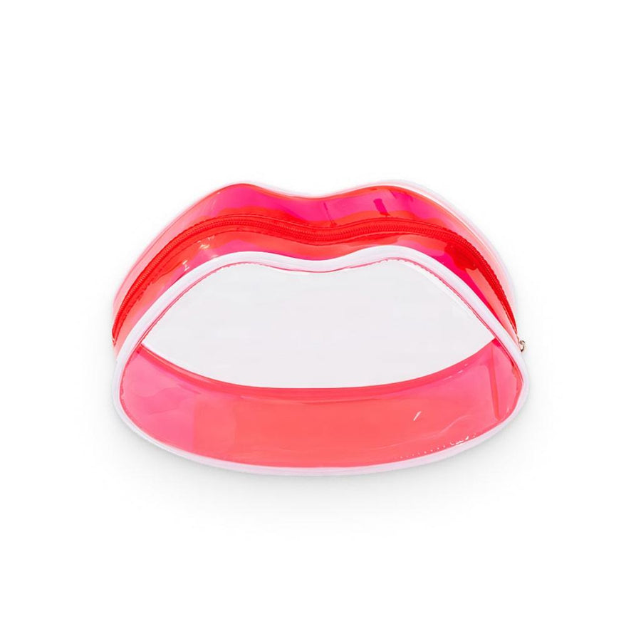 Transparent Lip-Shaped Cosmetic Bag - MRSLM