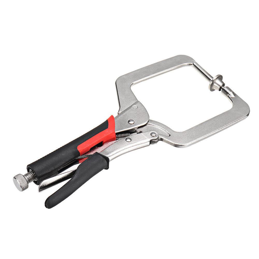 Drillpro Woodworking 90 Degree Right Angle Clamp Pocket Hole Clamp for Pocket Hole Joinery - MRSLM
