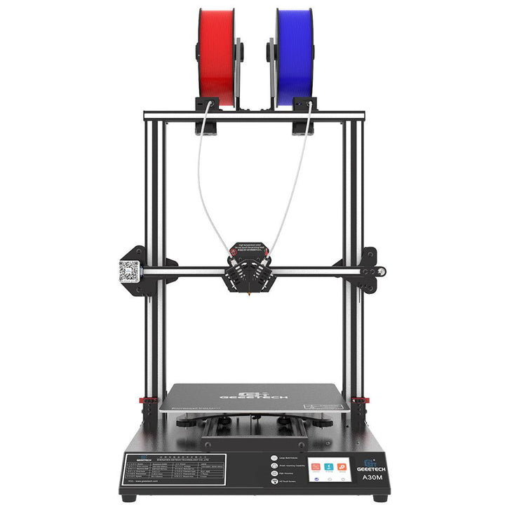 Geeetech® A30M Mix-Color 3D Printer with 320x320x420mm Printing Area/Two-in-One-out Nozzle/Dual Z Axis Support Auto Leveling - MRSLM