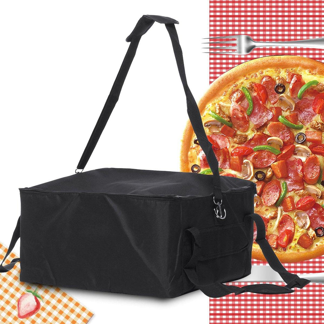 16'' Pizza Food Delivery Bag Insulated Thermal Nylon Holds Bag Aluminium Foil Packing Bag - MRSLM