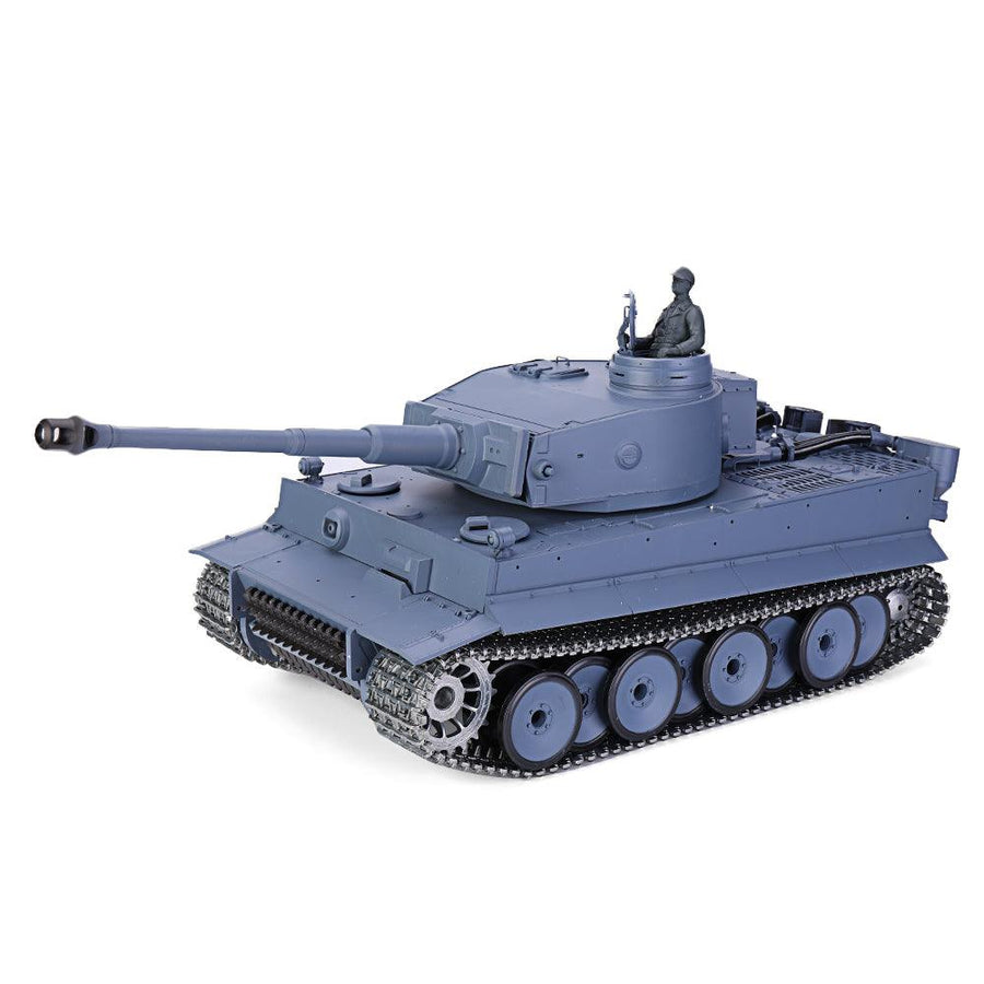 Heng Long 6.0 Pro Version 3818-1 1/16 2.4G Germany Tiger I RC Battle Tank Metal Track RTR - MRSLM