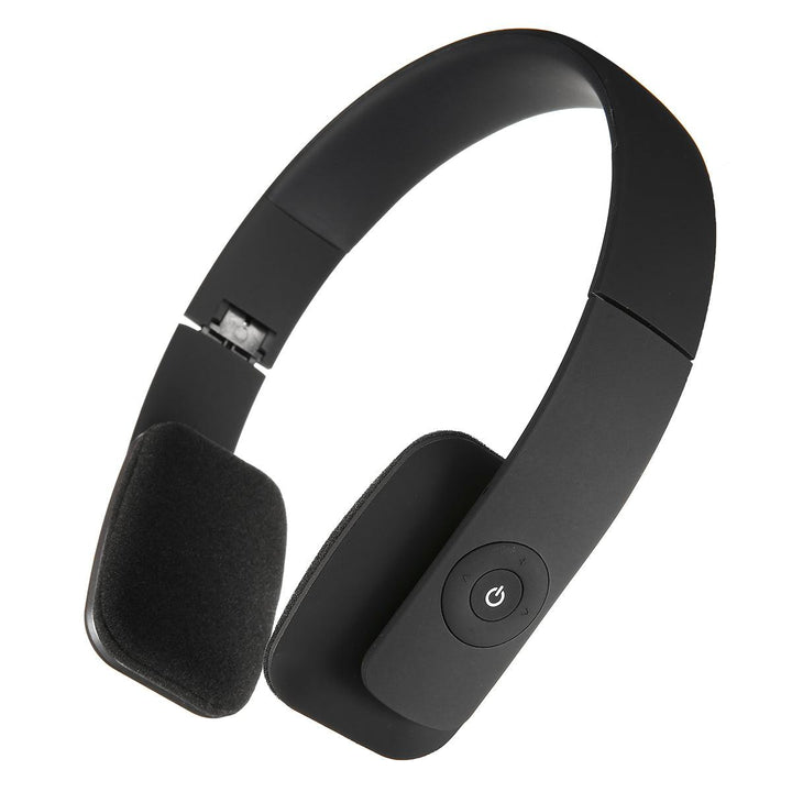 Wireless Stereo Headphone Foldable bluetooth Sport Hifi Noise Cancelling Over-ear Headset With Mic - MRSLM