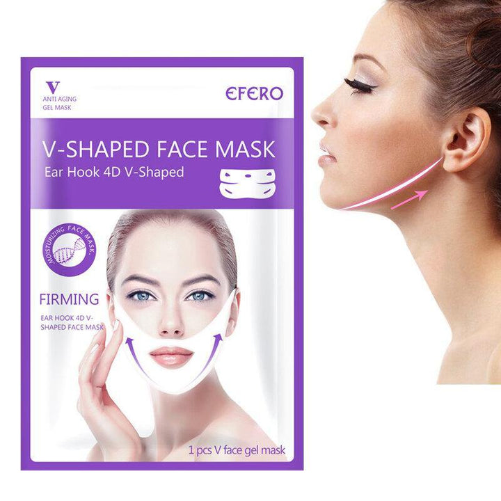 Lifting Face Masks V Shape Face Slim Chin Check Neck Lift Peel-off Mask V Shaper Face Slimming Bandage Skin Care - MRSLM