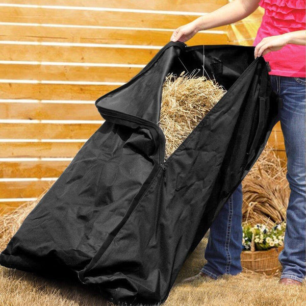 Hay Bale Carry Bag Waterproof Storage Case Camping Horse Riding Gear 45x23x14" - MRSLM