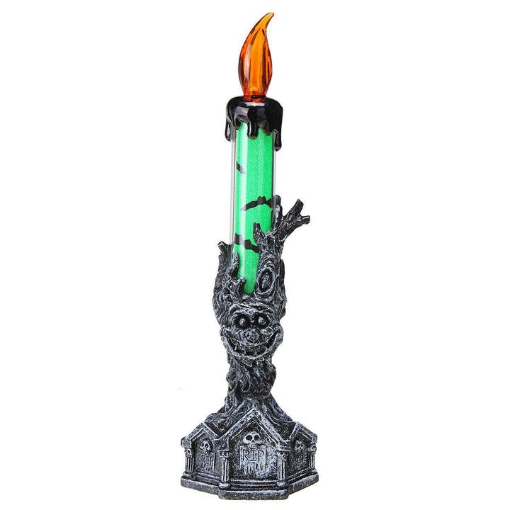 Halloween Skull Skeletal Hand Stand LED Candle Light Party Decorations - MRSLM