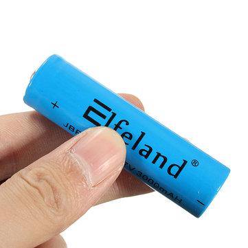 1Pcs Elfeland 18650 3000mAh 3.7V Rechargeable Li-ion Battery - MRSLM