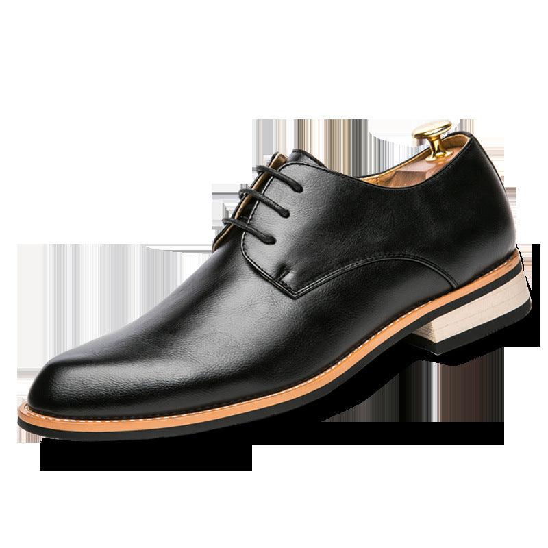 Breathable Casual Men's Leather Shoes - MRSLM
