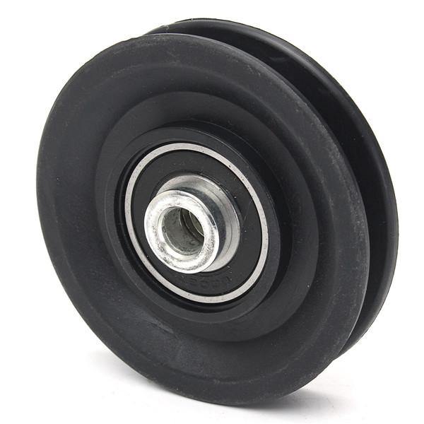 90mm Nylon Bearing Pulley Wheel 3.5" Cable Gym Fitness Equipment Part - MRSLM