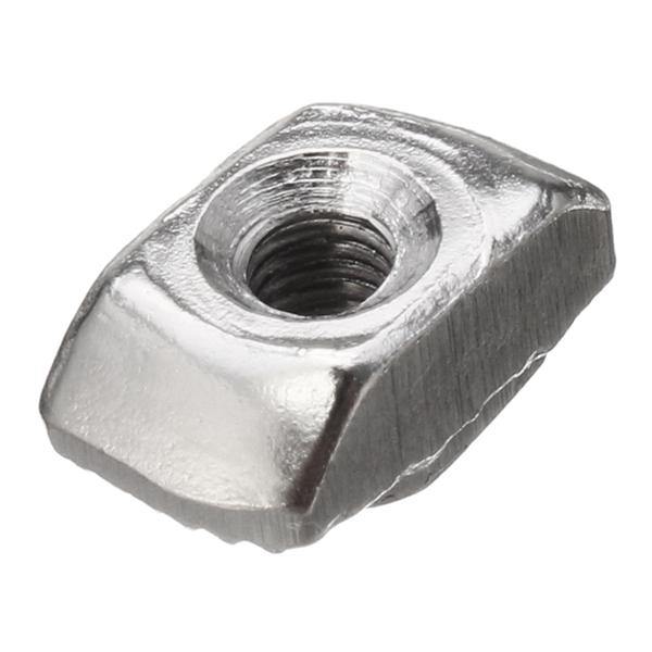 Drillpro 50pcs M3 T Sliding Nut Zinc Plated Carbon Steel T Sliding Nut for 2020 Aluminum Profile - MRSLM