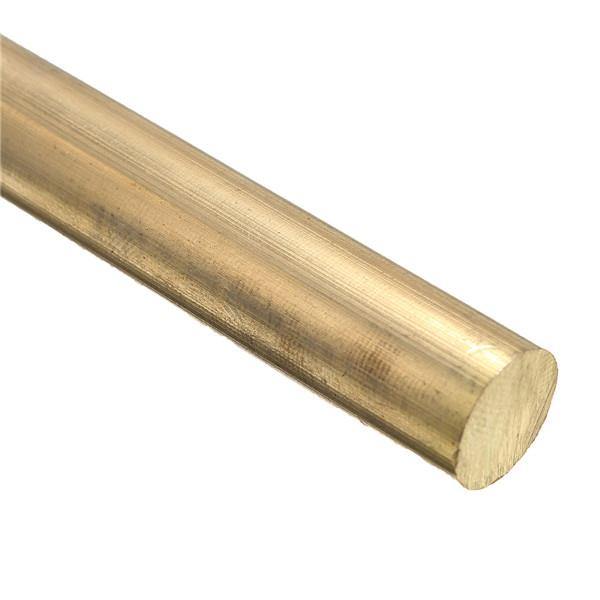 10mm Diameter 100/200/330/500mm Brass Round Bar Rod Circular Tube - MRSLM