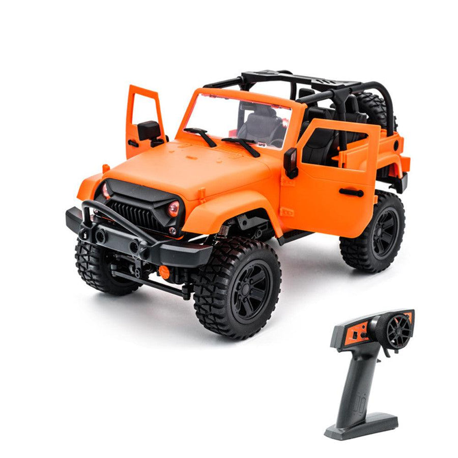 F1 F2 1/14 2.4G 4WD RC Car for Jeep Off-Road Vehicles with LED Light Climbing Truck RTR Model - MRSLM