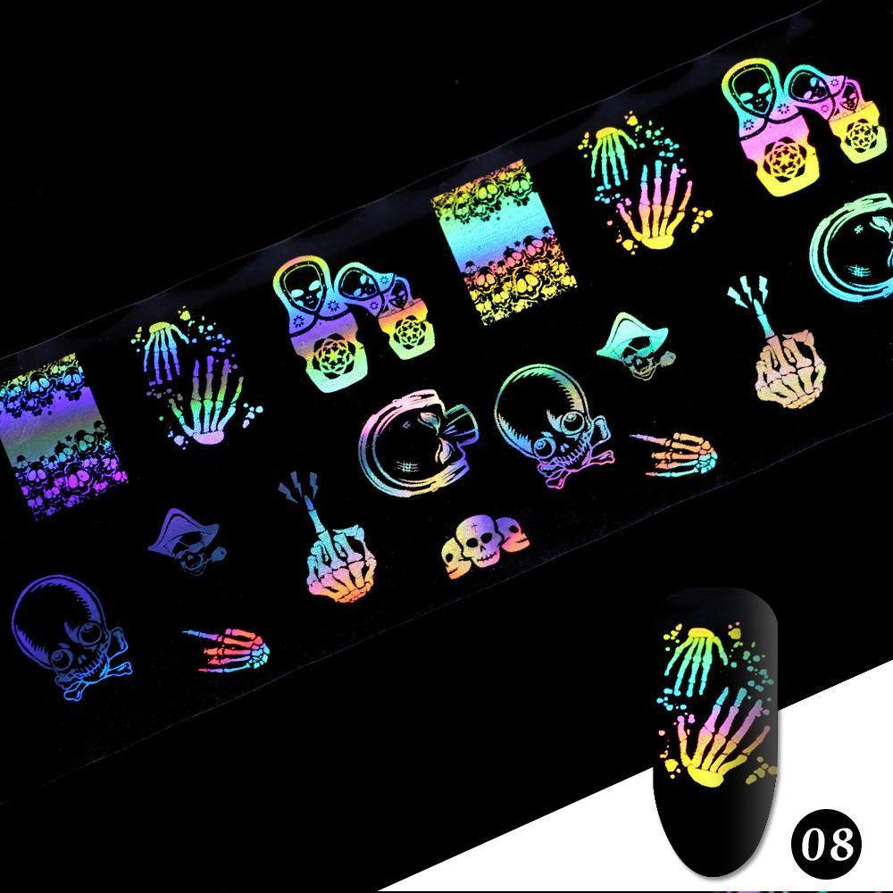 Nail Art Sticker Symphony Star Paper Set UV Gel DIY Decoration Kit - MRSLM