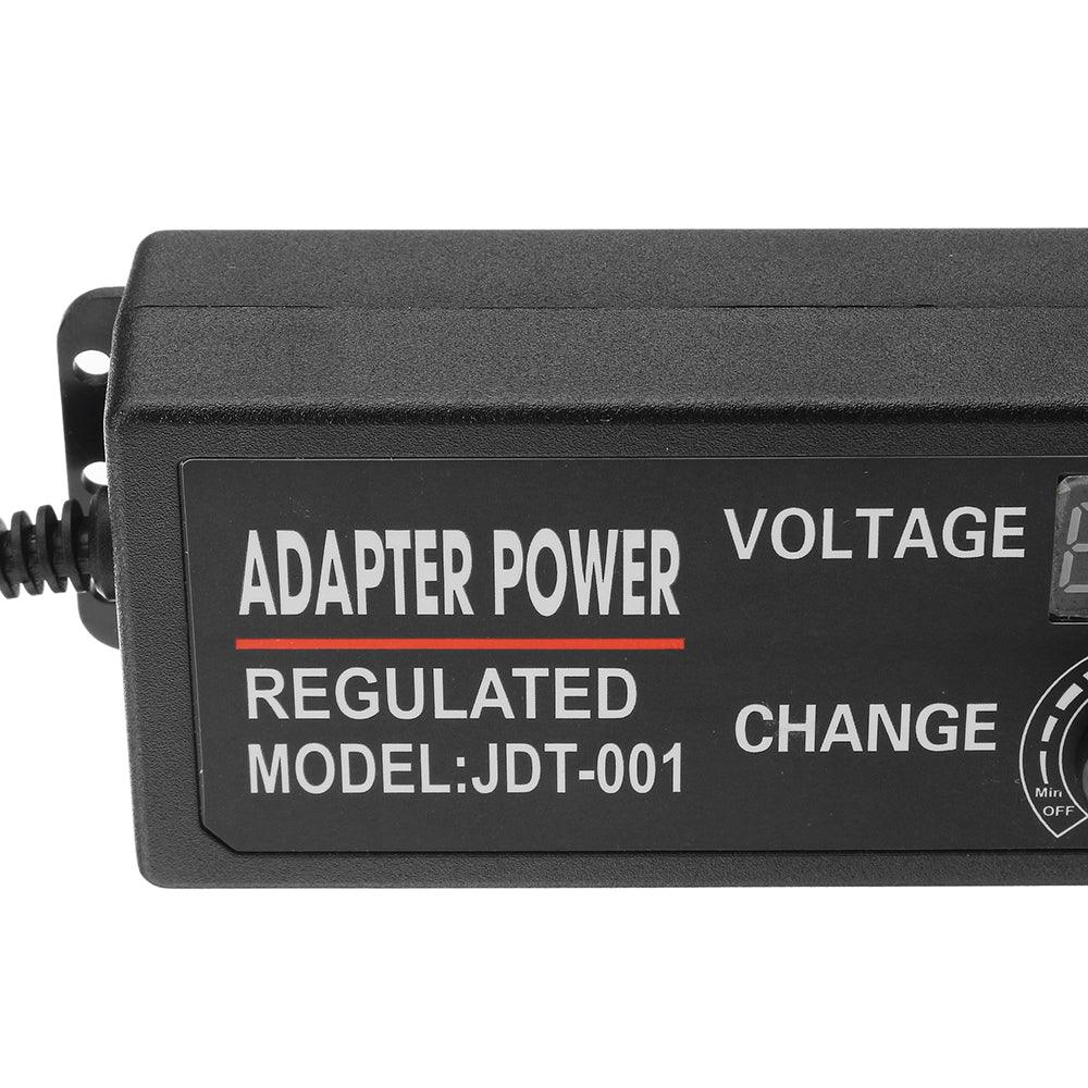 Excellway® 3-12V 5A 60W AC/DC Adapter Switching Power Supply Regulated Power Adapter Display - MRSLM