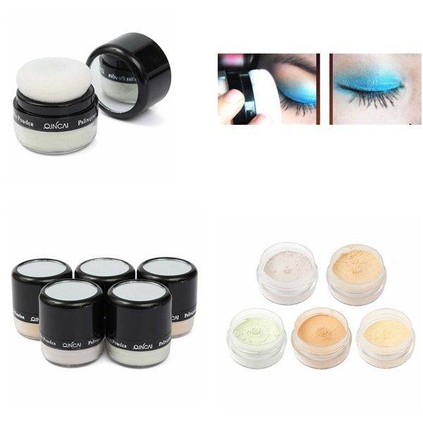 Oil-control Face Loose Powder Makeup Smooth Long Lasting Natural Mineral Concealer Foundation - MRSLM