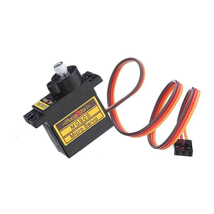 Racerstar MG90S 9g Micro Metal Gear Analog Servo For 450 RC Helicopter RC Car Boat Robot - MRSLM