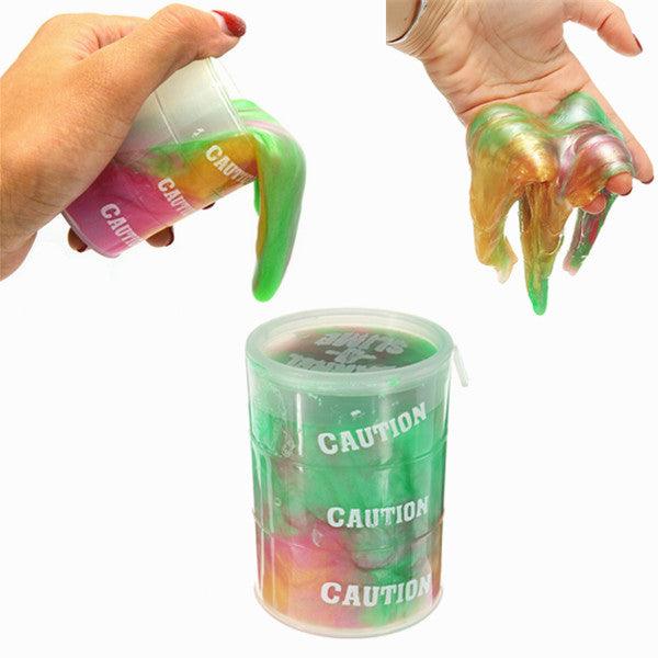Barrel Slime Sticky Toy Random Color Mixed Kids DIY Funny Gift - MRSLM