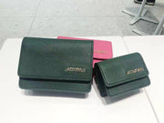 mini double belt crossbody card holder, view 8 - MRSLM