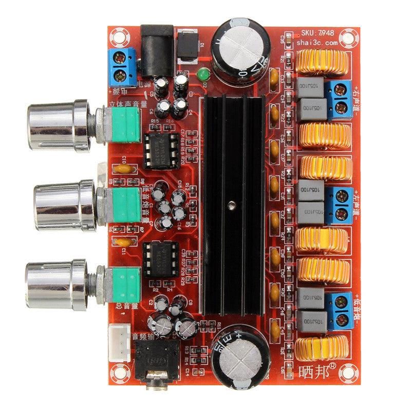 TPA3116D2 50Wx2+100W 2.1 Channel Digital Subwoofer Amplifier Board 12V-24V - MRSLM