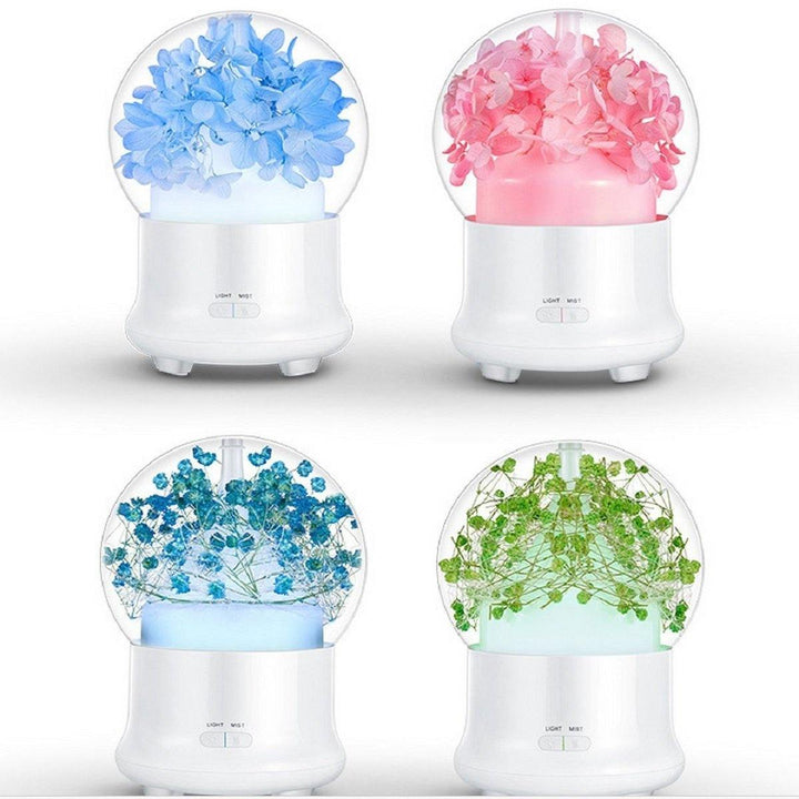 4 Colors Immortal Flower Mini Aroma Humidifier - MRSLM