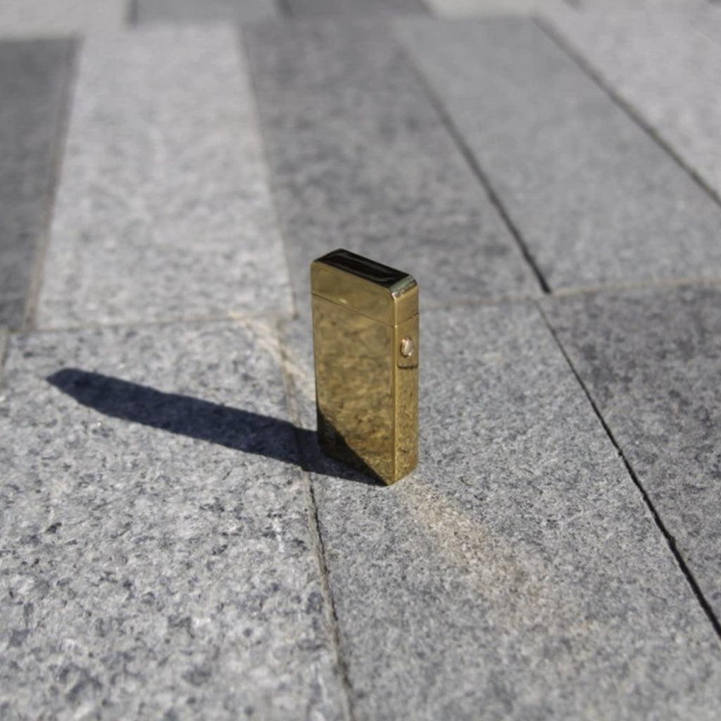 Golden Dual Arc Electric Lighter - MRSLM