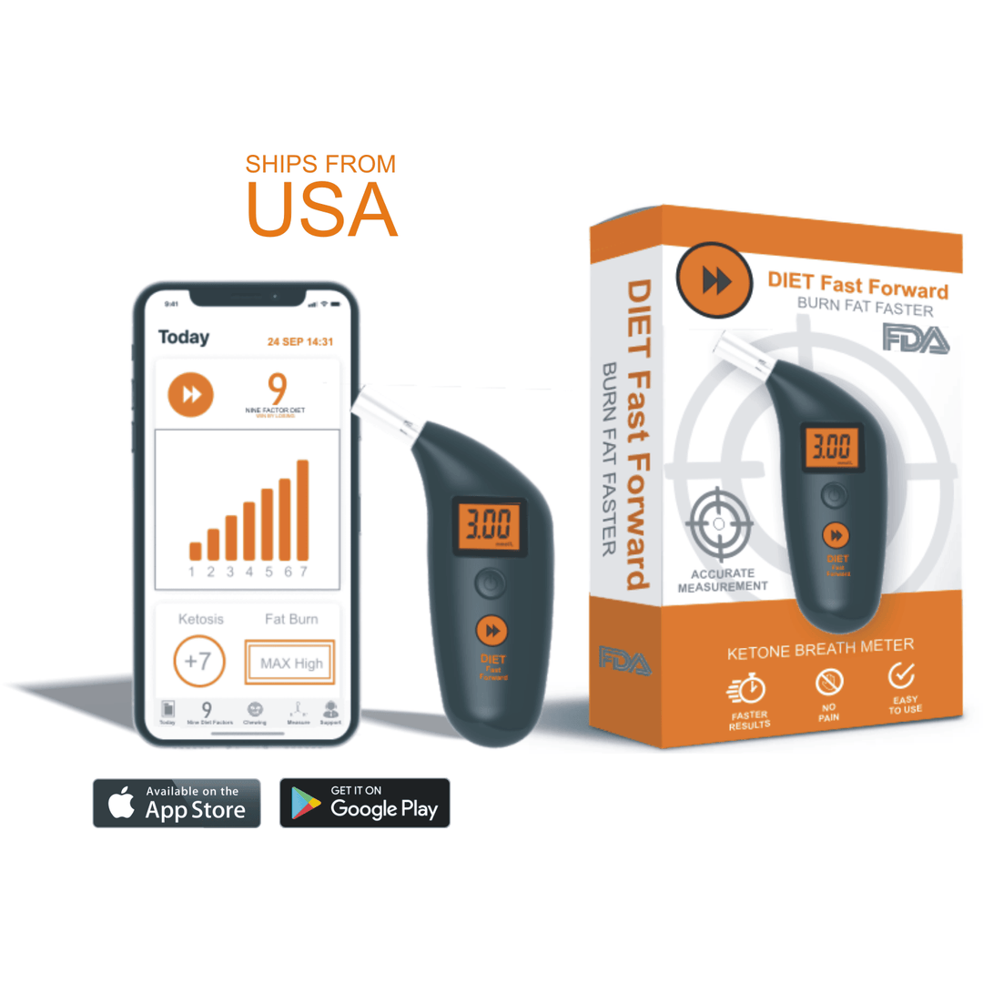 BOOST YOUR IMMUNITY: Diet Fast Forward 2.0 The Complete Ketone Meter And App System - Take Control With A Reliable Partner And Improve Your Health Today! - MRSLM