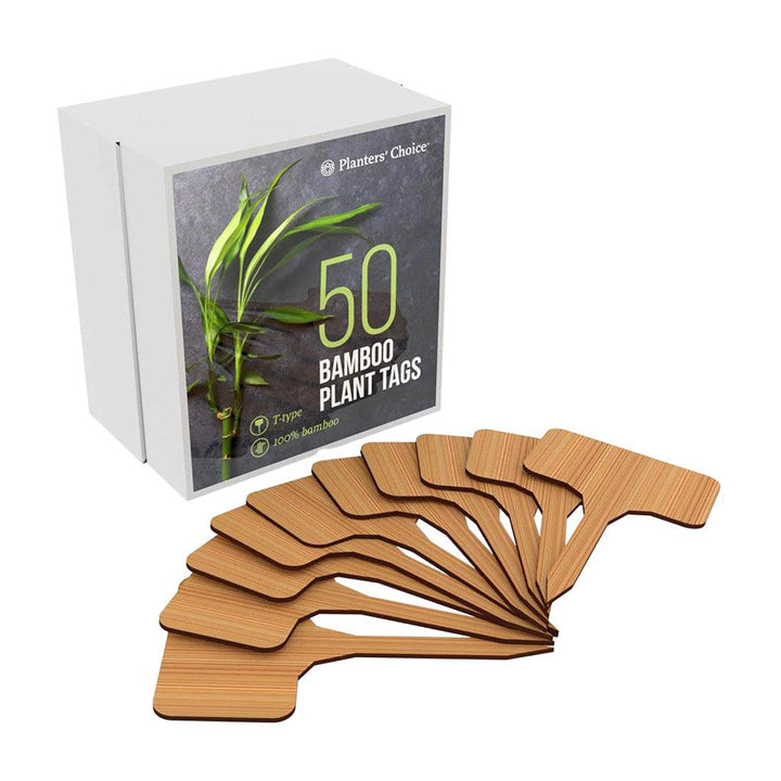 50 Bamboo Plant Labels - MRSLM