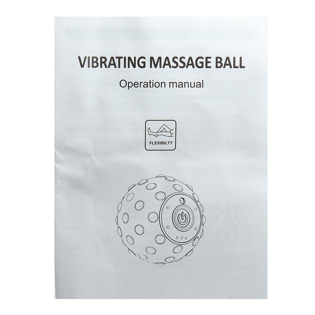 2000mAh Handheld Vibrating Peanut Massage Ball - MRSLM