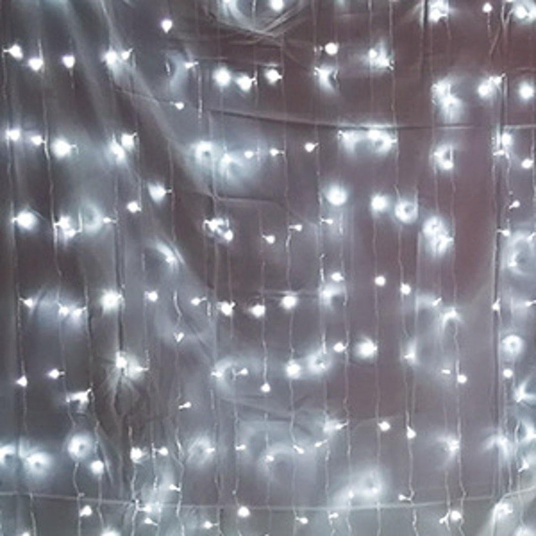 3x3M 300LED Window Curtain Icicle String Fairy Light Outdoor Wedding Party Decor EU Plug AC220V - MRSLM