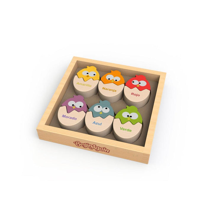 Color 'N Eggs Bilingual Matching Puzzle - MRSLM
