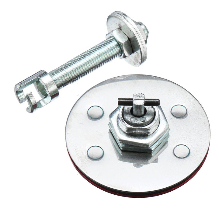Universal Push Button Billet Hood Pins Lock Clip Car Quick Latch Bonnet Kit - MRSLM